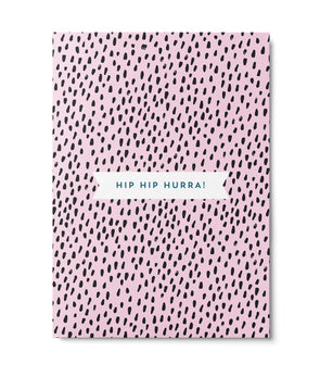 Postkarte "HIP HIP HURRA"