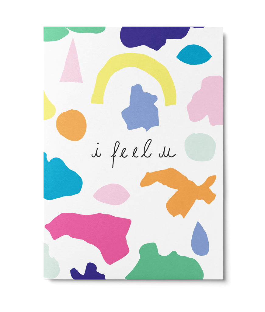 Postkarte "I FEEL YOU"