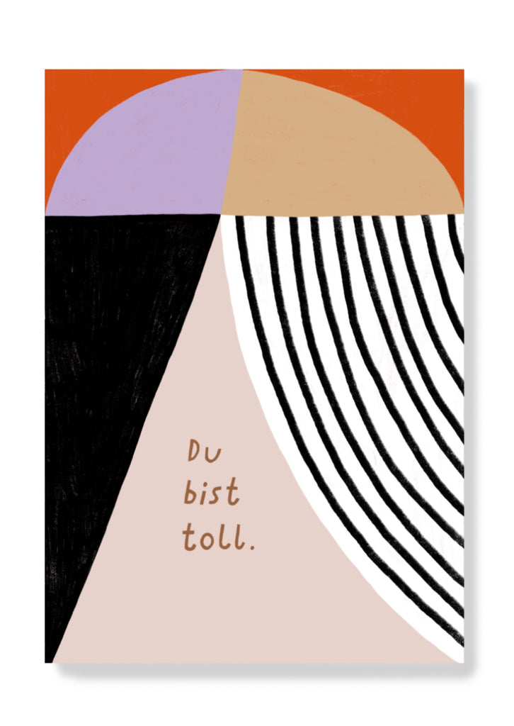 Postkarte "DU BIST TOLL"