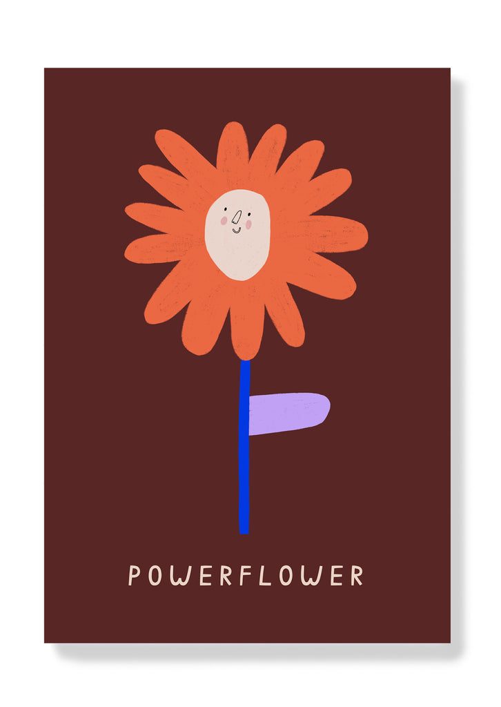 Postkarte "FLOWERPOWER"