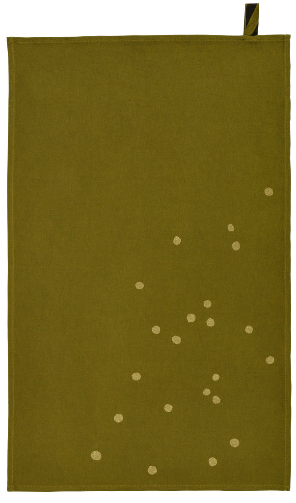 Tea Towel "COTTON ODETTE" - Lichen