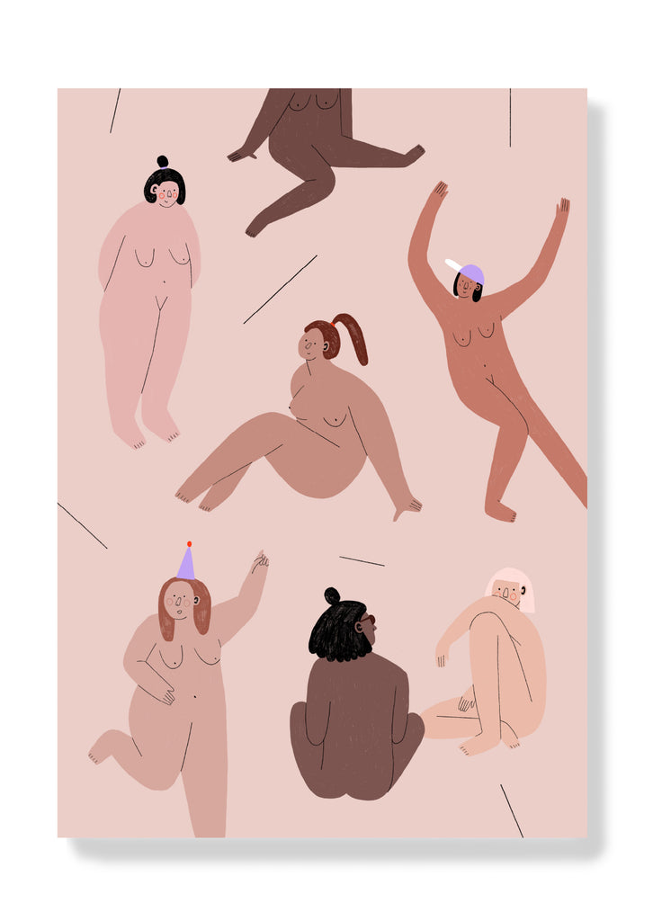 Postkarte "WOMEN"