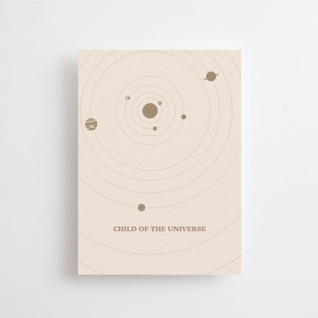 Postkarte "CHILD OF UNIVERSE"