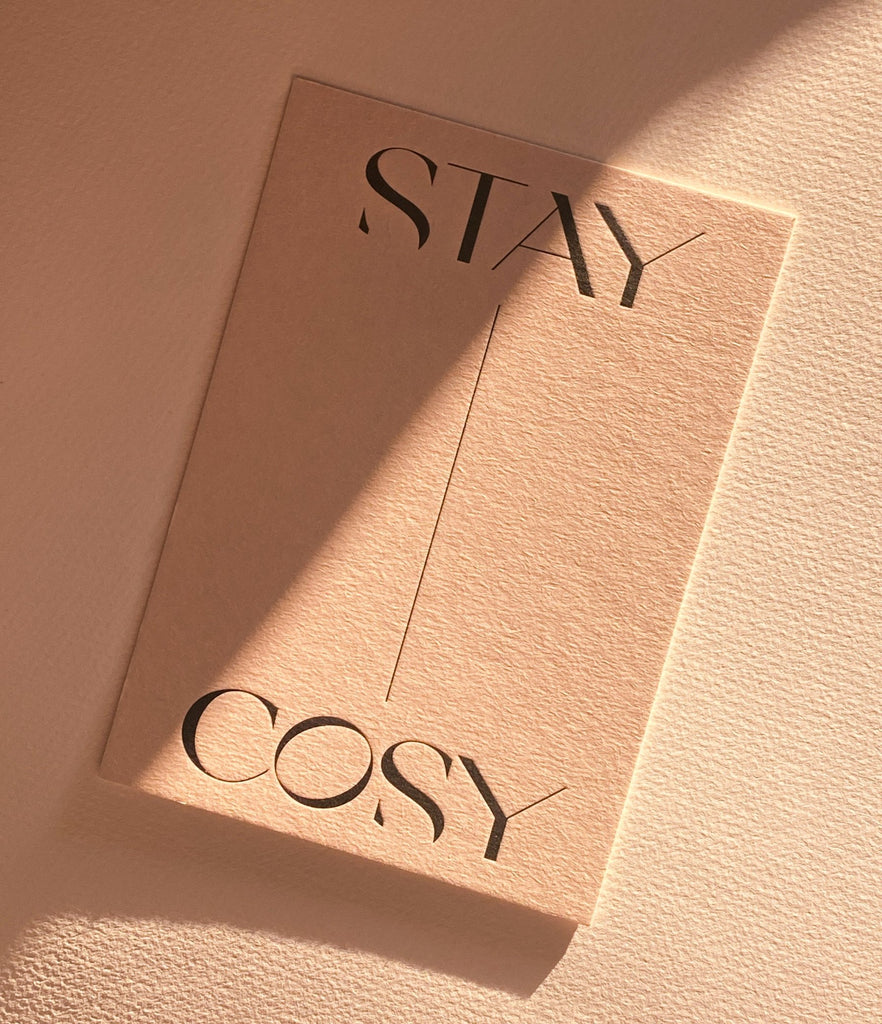 Postkarte "STAY COSY"